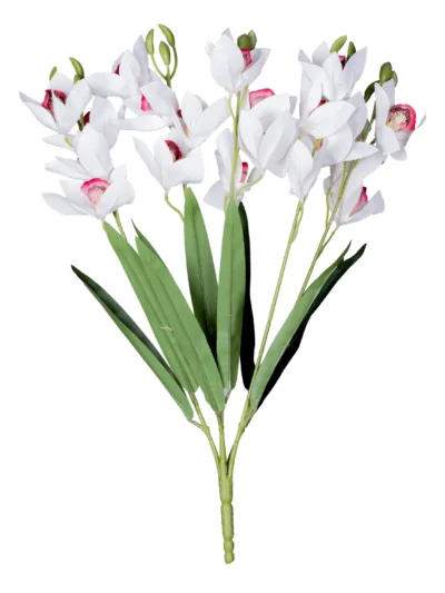 Ms6 0047 Islak Beyaz Orkide 53 Cm