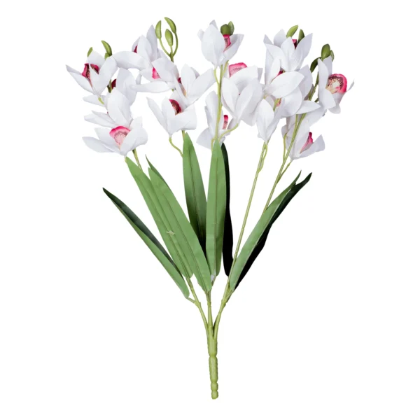 Ms6 0047 Islak Beyaz Orkide 53 Cm