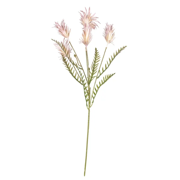 Ms6 0087 Yapay Sari Lila Puskullu Cicek Dali