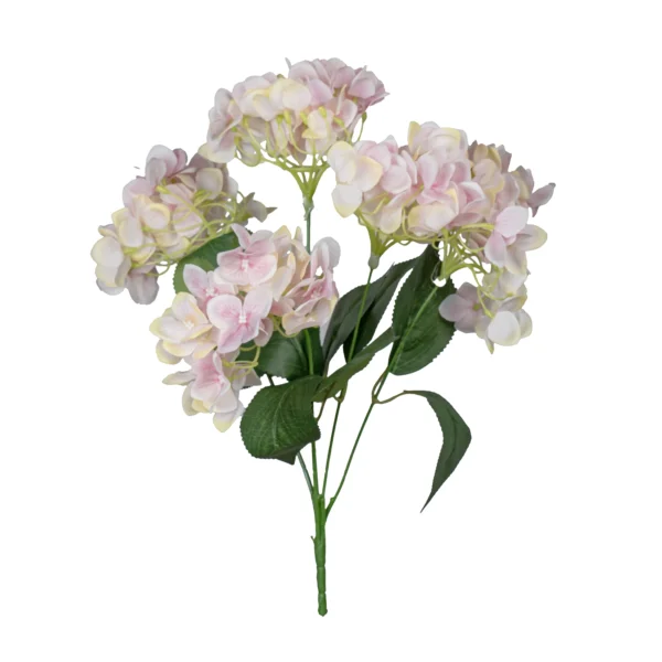 Ms6 0100 Islak Pembe Beyaz Ortanca 45 Cm